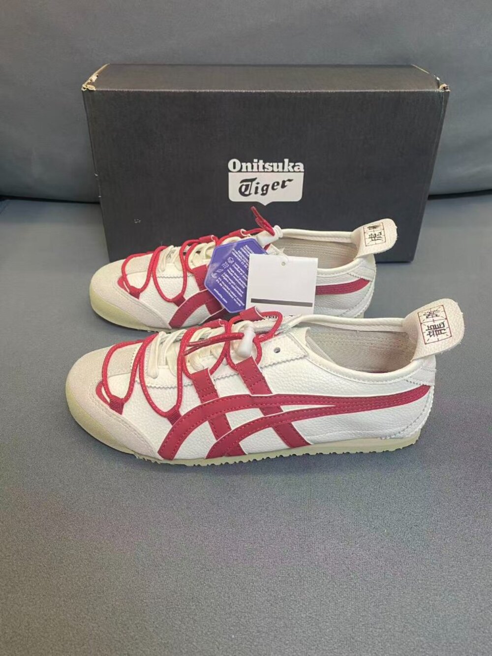 Onitsuka Tiger Mexico 66 Cream Red Men’s Sneakers